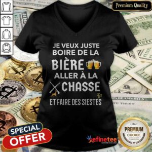 Bière Aller À La Chasse V-neck