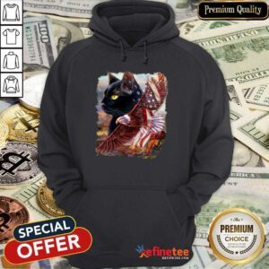 Cat American Patriot For Cat Lover Hoodie