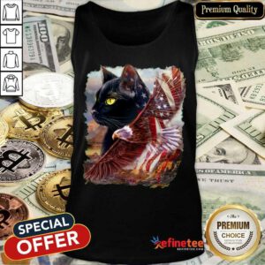 Cat American Patriot For Cat Lover Tank Top