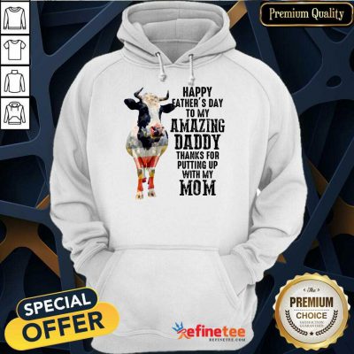 Cow Happy Father’s Day Amazing Daddy Hoodie
