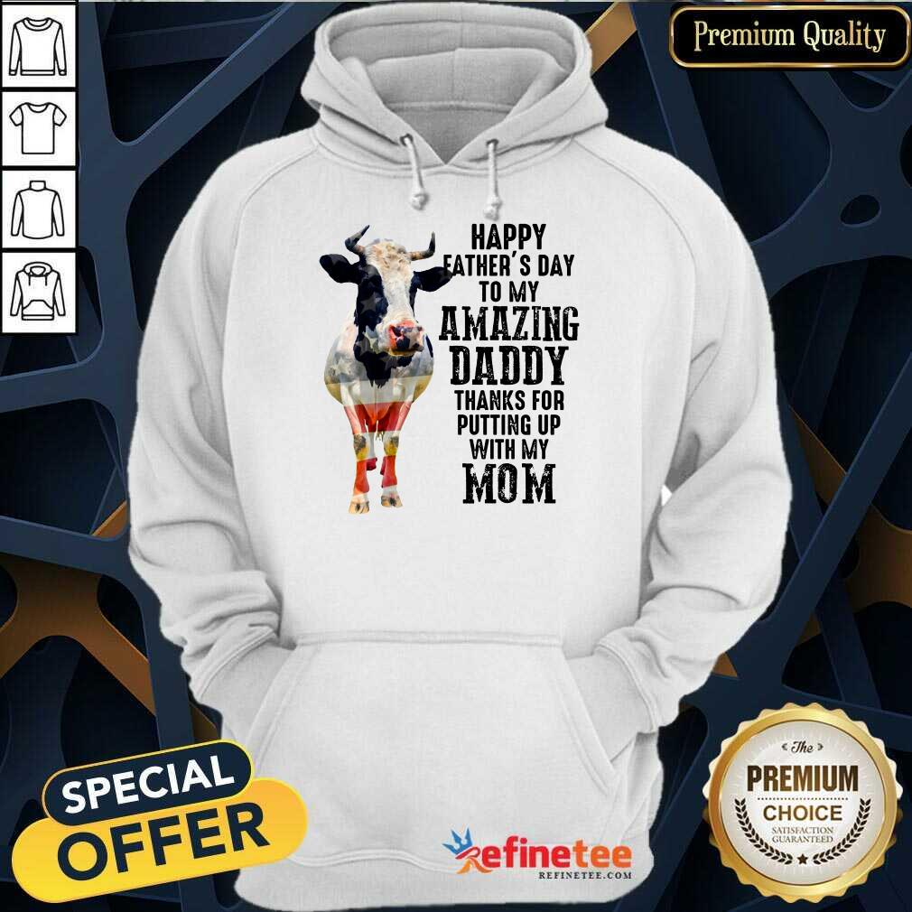 Cow Happy Father’s Day Amazing Daddy Hoodie Cow Happy Father’s Day Amazing Daddy Hoodie