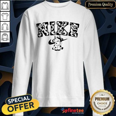 Cow Nike Sweatshirt