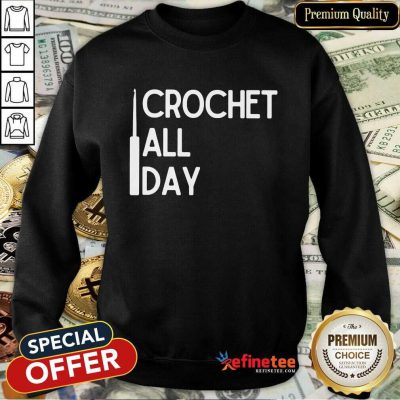 Crochet All Day Sweatshirt