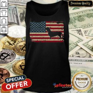 Dachshund American Flag ShirtDachshund American Flag Tank Top