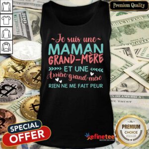 E Suis Une Maman Grand Mere Tank Top