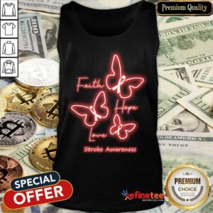 Faith Hope Love Stroke Awareness Tank Top
