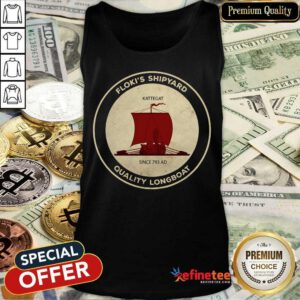 Floki’s Shipyard Quality Longboat Tank Top