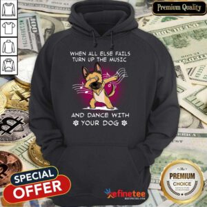 German Shepherd Music And Dance Hoodie