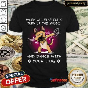 German Shepherd Music And Dance Shirt