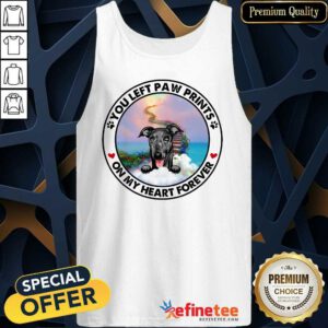 Greyhound On My Heart Forever Tank Top