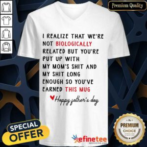 Happy Father’s Day Biologically V-neck
