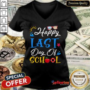 Happy Last Day Of School V-neck
