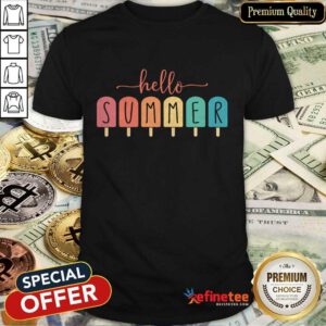 Hello Summer Ice Cream Shirt