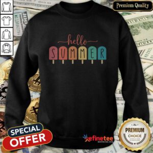 Hello Summer Ice Cream Sweatshirt