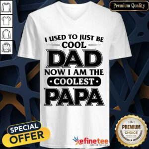 I Used To Just Be Cool Dad V-neck