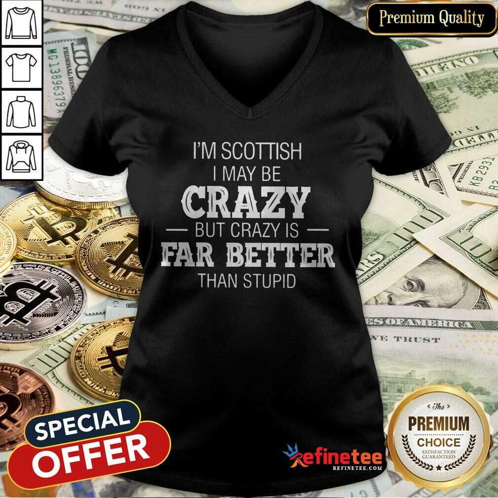 I'm Swedish I May Be Crazy V-neck I'm Swedish I May Be Crazy V-neck