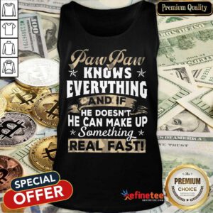 Paw Paw Know Everything Tank Top