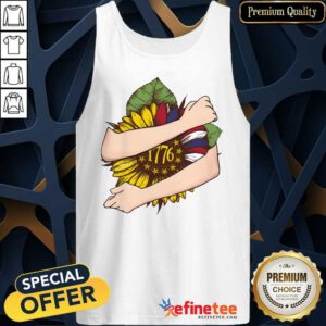 Sunflower 4th July Tank Top