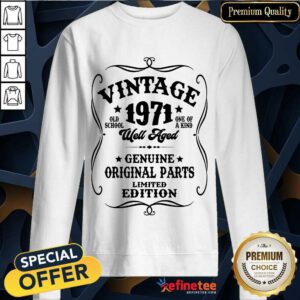 Vintage 1971 50th Birthday Sweatshirt