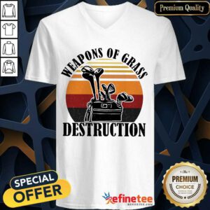 Weapons Of Grass Destruction V-neck