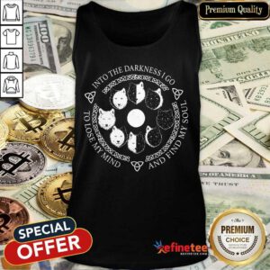 Wolf Into The Darkness Mind And Find Soul Tank Top