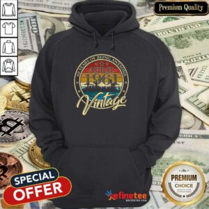 60 Years April-1961 Vintage Hoodie