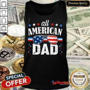 All American Dad 4th Of July Tank Top