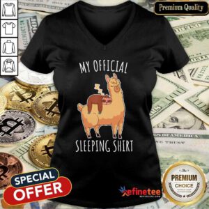 Alpaca My Official Sleeping V-neck
