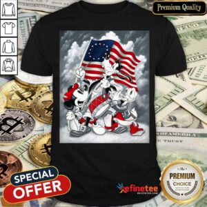 Disney American Flag 4th Of July Shirt