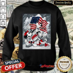 Disney American Flag 4th Of July Sweatshirt