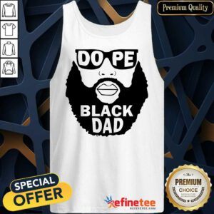 Dope Black Dad Tank Top