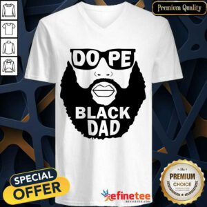 Dope Black Dad V-neck