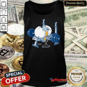 Eggs Weightlifting Accident Gym Tank Top