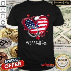 Heart American Flag CMA Life Shirt