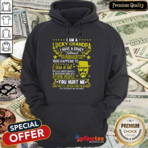 I Am A Lucky Grandpa Hoodie