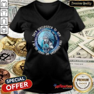 I Am The Storm She Whispered Back V-neck