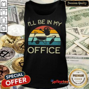 I'll Be In My Office Vintage Tank Top
