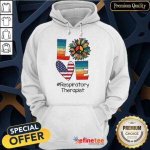 Love Respiratory Therapist Hoodie