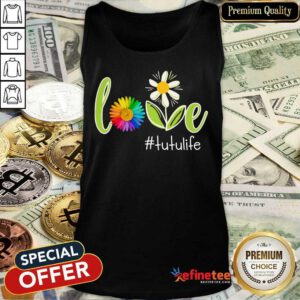 Love Tutu Life Flower Artistry Tank Top