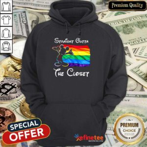 Mickey Straight Outta The Closet Hoodie