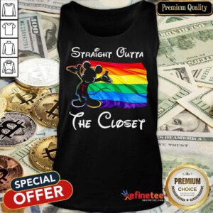 Mickey Straight Outta The Closet Tank Top