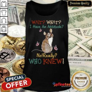 No Really Who Knew Rat Tank Top