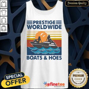 Prestige Worldwide Boats And Hoes Vintage Tank Top