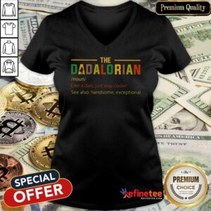 The Dadalorian Noun V-neck