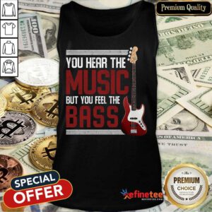 You Feel The Bass Guitar Tank Top