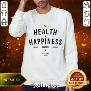 Retro Health & Happiness Company Est 2008 sweater