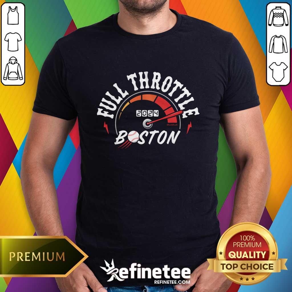 Full Throttle Boston Baseball T-Shirt