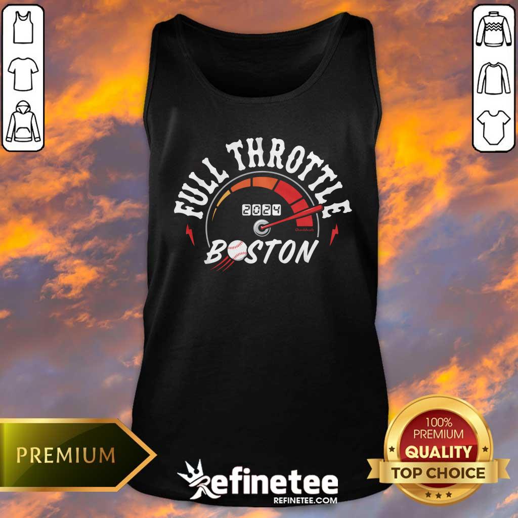 Full Throttle Boston Baseball tank-top