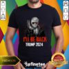 Funny Trump 2024 45 47 Trumpinator I'll Be Back Save America T-Shirt