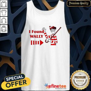 Great Cute I Found Wally Tank-top